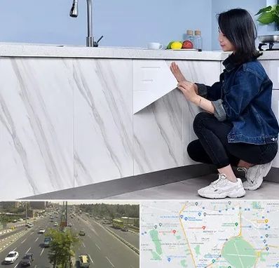 مرکز فروش برچسب کابینت در منطقه 17 تهران 