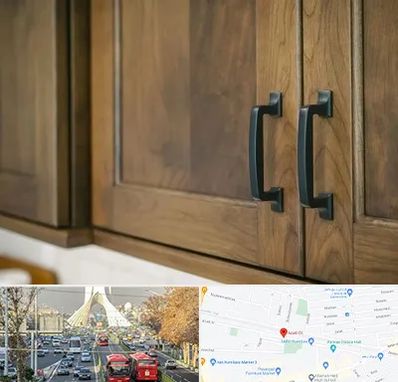 لوازم کابینت در خیابان آزادی 