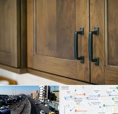 لوازم کابینت در پیروزی 