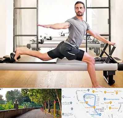 باشگاه پیلاتس در فلکه گاز رشت