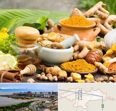 عطاری در بندر ترکمن