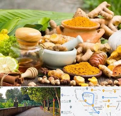 عطاری در فلکه گاز رشت