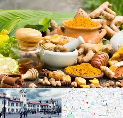 عطاری در میدان شهرداری رشت