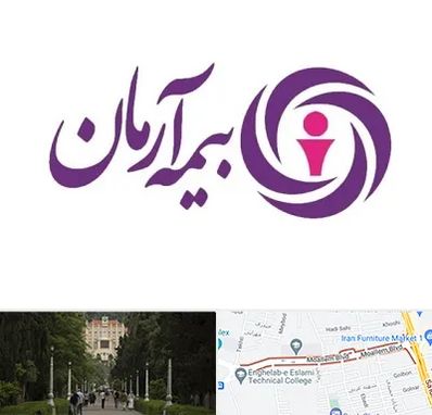 بیمه آرمان در بلوار معلم رشت 
