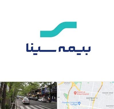 بیمه سینا در ظفر 