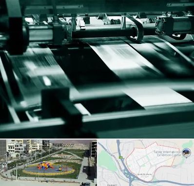 چاپخانه در مرزداران تبریز