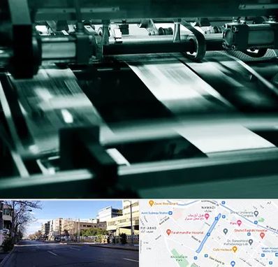 چاپخانه در خیابان ملاصدرا شیراز