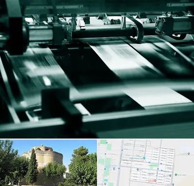 چاپخانه در مرداویج اصفهان