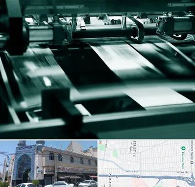 چاپخانه در بلوار ابوذر