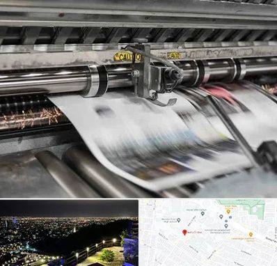 چاپ تراکت در هفت تیر مشهد