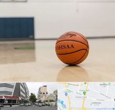 باشگاه بسکتبال در بلوار فردوس