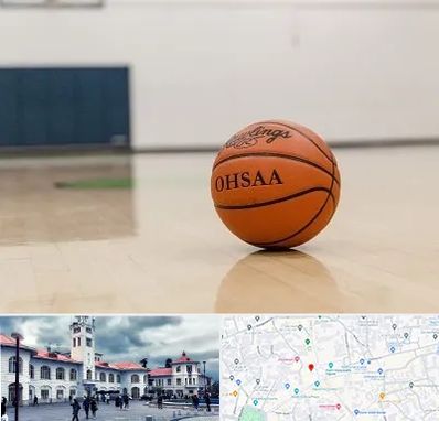 باشگاه بسکتبال در میدان شهرداری رشت