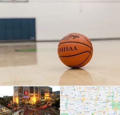 باشگاه بسکتبال در جنت آباد تهران