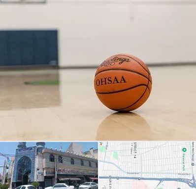 باشگاه بسکتبال در بلوار ابوذر