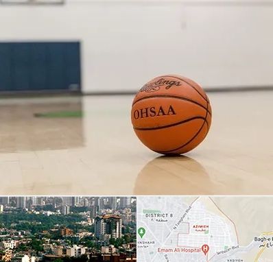 باشگاه بسکتبال در عظیمیه کرج