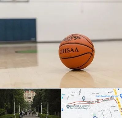 باشگاه بسکتبال در بلوار معلم رشت