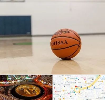 باشگاه بسکتبال در میدان ولیعصر