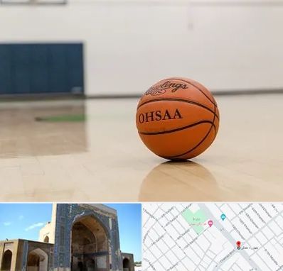 باشگاه بسکتبال در مصلی مشهد