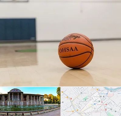 باشگاه بسکتبال در عفیف آباد شیراز