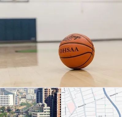 باشگاه بسکتبال در خیابان بهشتی