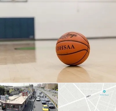 باشگاه بسکتبال در خیابان دماوند