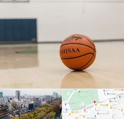 باشگاه بسکتبال در بلوار کشاورز