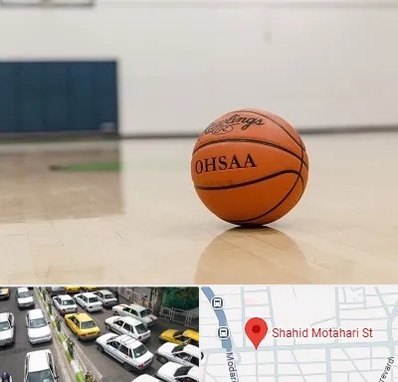 باشگاه بسکتبال در مطهری تهران