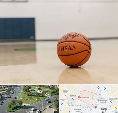 باشگاه بسکتبال در شاهین ویلا کرج