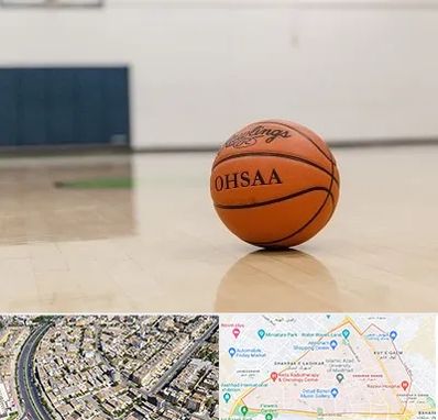 باشگاه بسکتبال در شهرک غرب مشهد