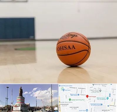 باشگاه بسکتبال در کارگر جنوبی