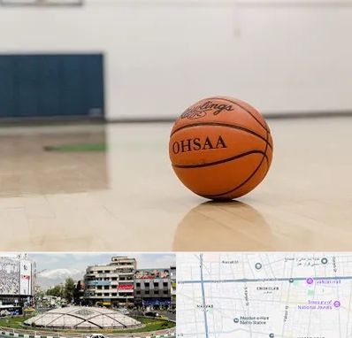 باشگاه بسکتبال در مرکز تهران