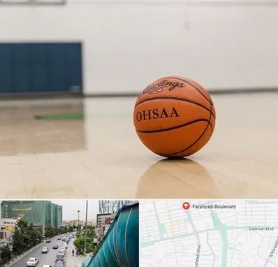 باشگاه بسکتبال در بلوار فرحزادی