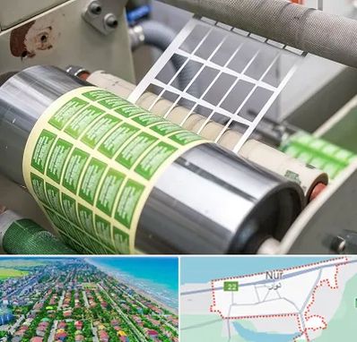 چاپ لیبل در نور