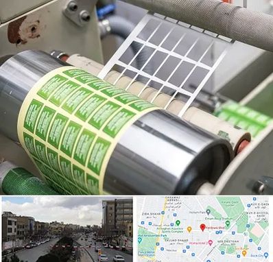 چاپ لیبل در بلوار فردوسی مشهد