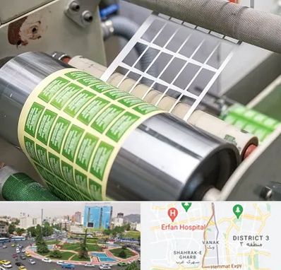 چاپ لیبل در ونک 