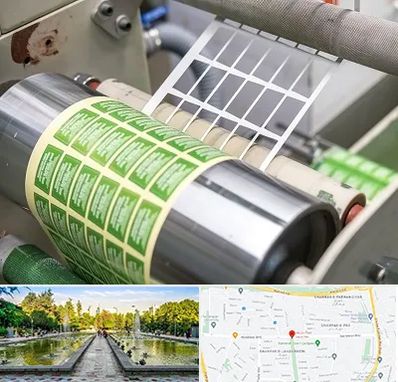 چاپ لیبل در سرسبز 