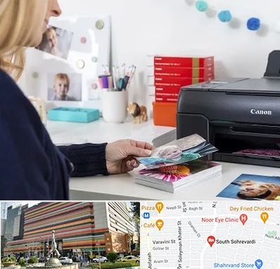 چاپ عکس و شاسی در سهروردی 