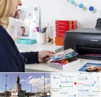 چاپ عکس و شاسی در کارگر جنوبی 