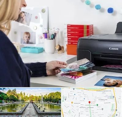 چاپ عکس و شاسی در سرسبز 