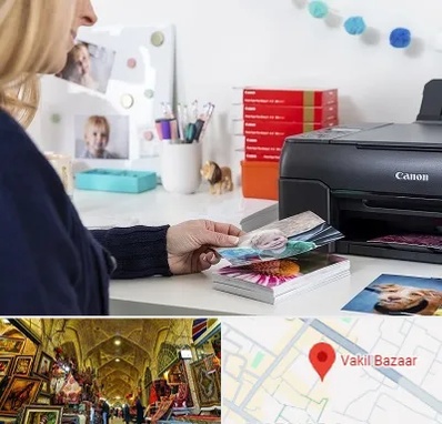 چاپ عکس و شاسی در بازار وکیل شیراز