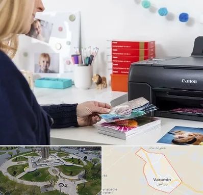 چاپ عکس و شاسی در ورامین