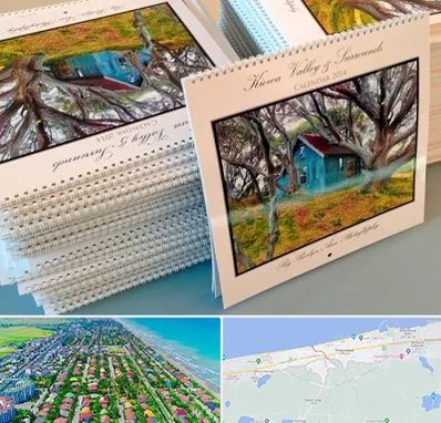 چاپ تقویم در فریدونکنار