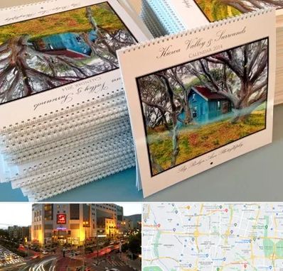 چاپ تقویم در جنت آباد تهران 