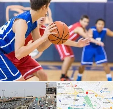 آموزشگاه بسکتبال در بلوار توس مشهد