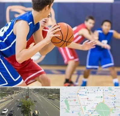 آموزشگاه بسکتبال در منطقه 17 تهران
