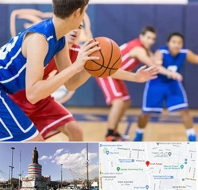 آموزشگاه بسکتبال در کارگر جنوبی