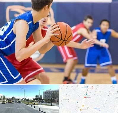 آموزشگاه بسکتبال در بلوار کلاهدوز مشهد