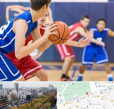 آموزشگاه بسکتبال در بلوار کشاورز