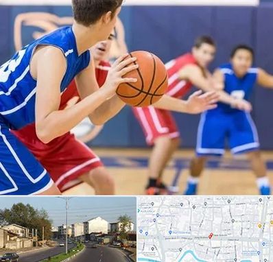 آموزشگاه بسکتبال در ضیابری رشت