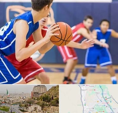 آموزشگاه بسکتبال در فرهنگ شهر شیراز